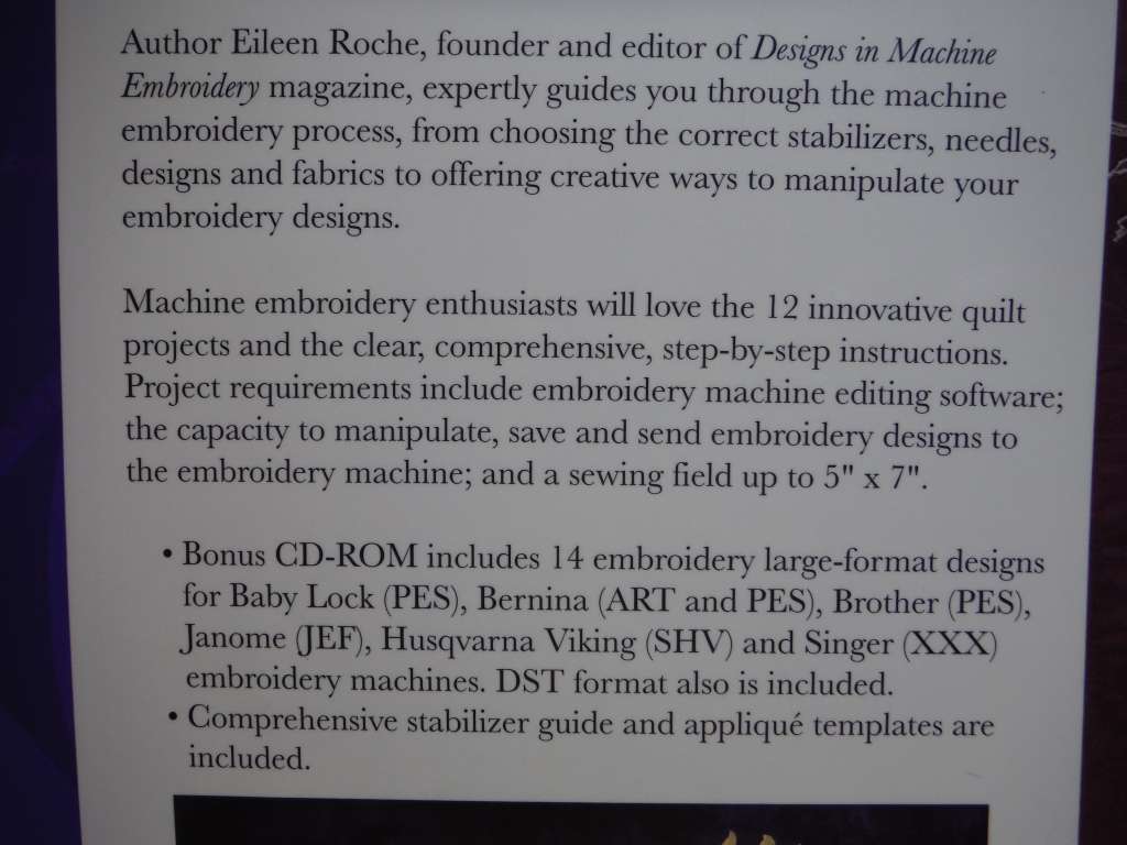 Contemporary Machine Embroidered Quilts - Softcover - Eileen Roche