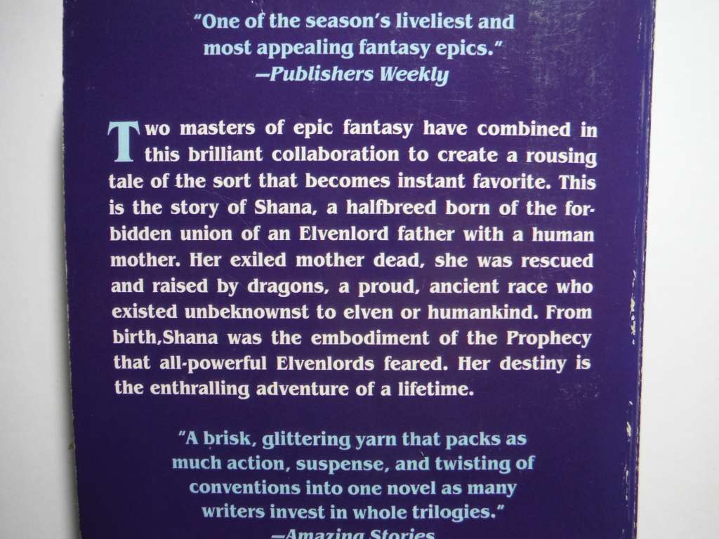 The Elvenbane - Paperback - Andre Norton and Mercedes Lackey : The Halfblood Chronicles