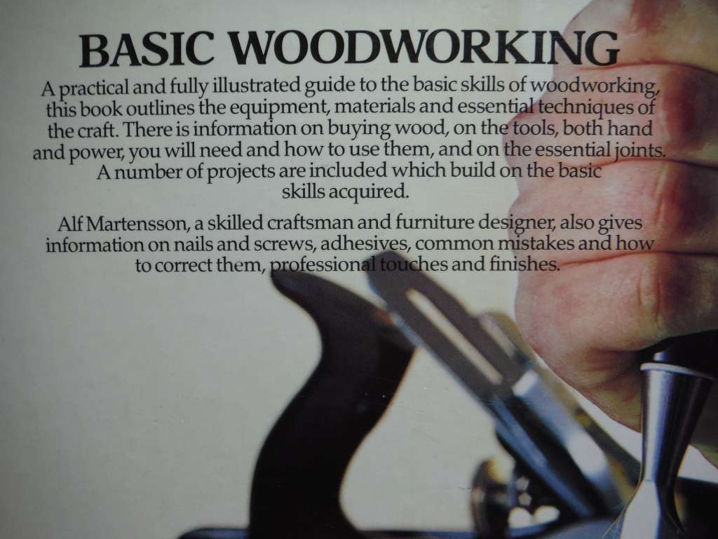 Basic Woodworking - Hardcover - Alf Martensson