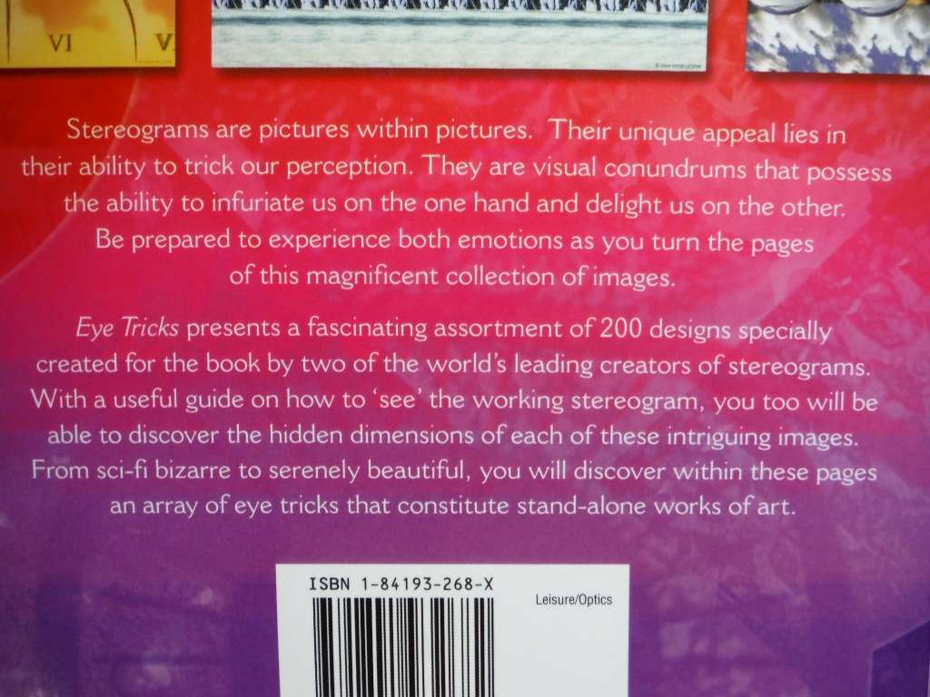 Eye Tricks : Incredible 3D Stereograms - Softcover - Gary W. Priester
