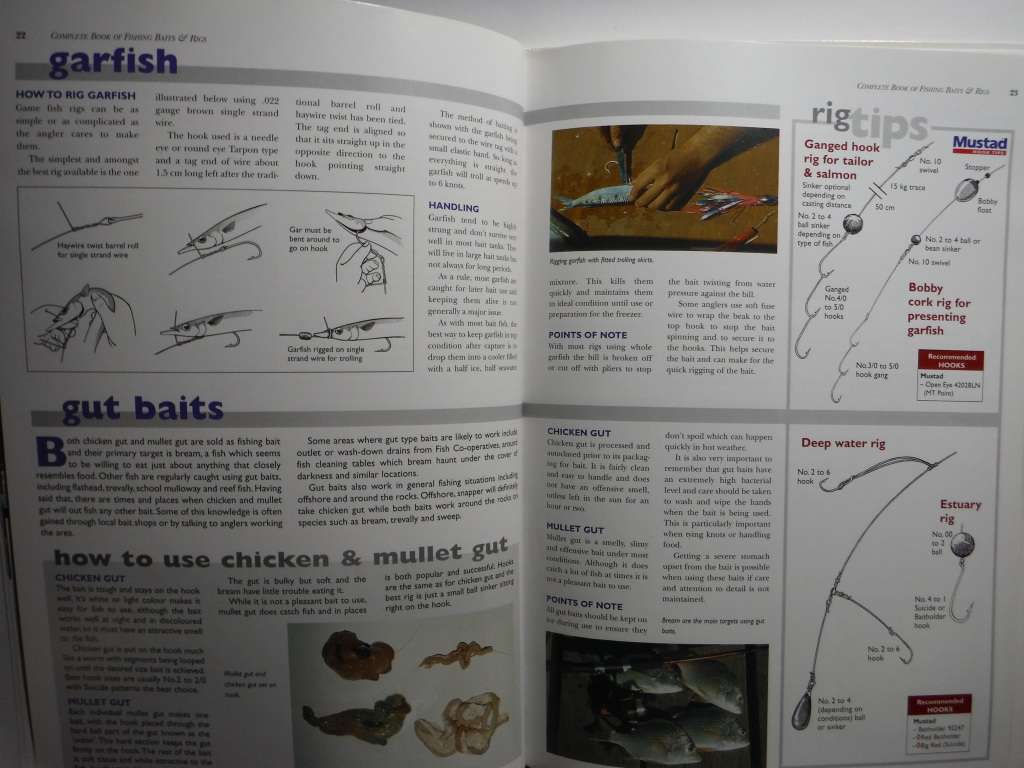 Complete Book of Fishing Baits and Rigs : Saltwater and Freshwater - Softcover