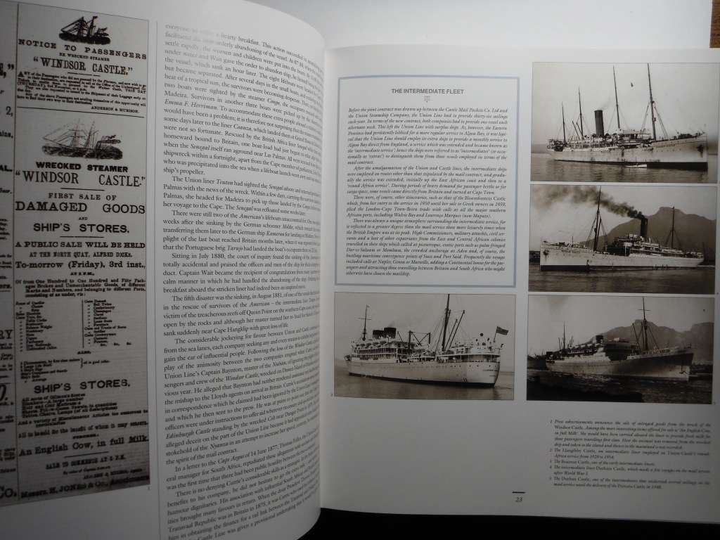 Mailships of the Union-Castle Line - Hardcover - C.J Harris and Brian D. Ingpen