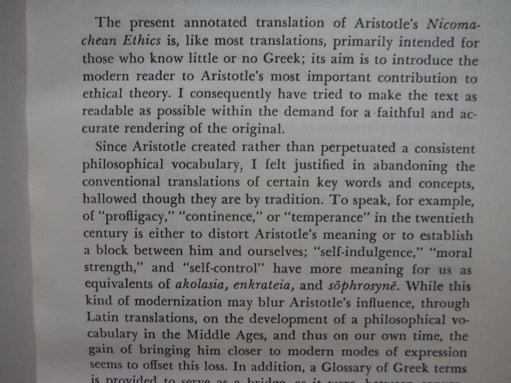 Aristotle : Nicomachean Ethics - Paperback - Translated by Martin Ostwald