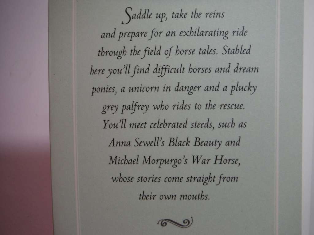 Horse Tales : Fifteen Favourite Stories - Softcover - Collected by June Crebbin