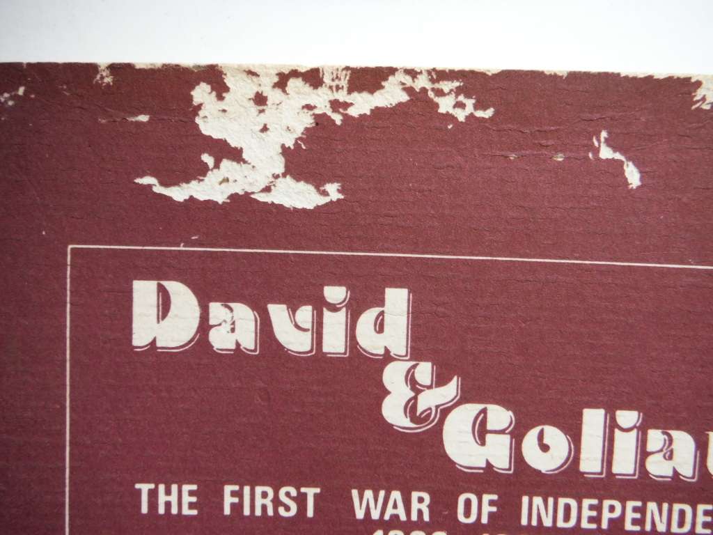 David & Goliath : The First War of Independence 1880 - 1881  - Softcover