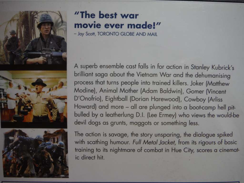 Stanley Kubrick's Full Metal Jacket - DVD