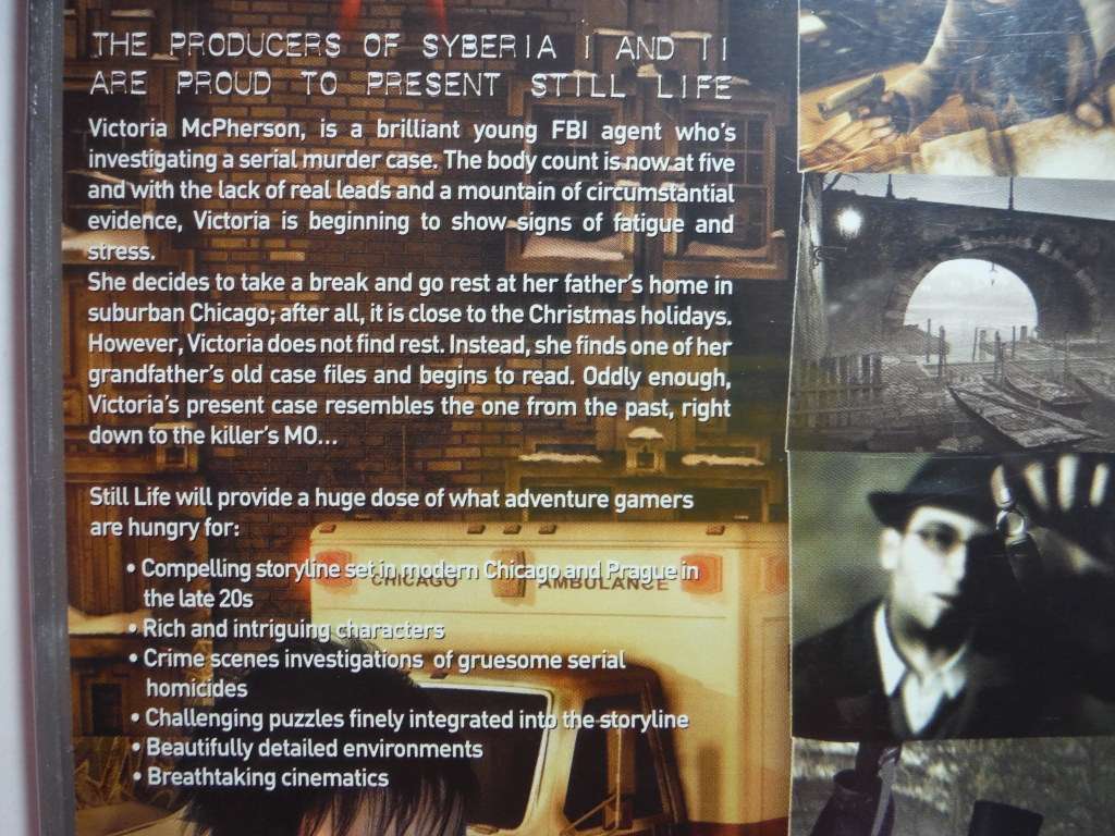 Still Life - PC - CD-ROM