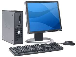 DELL OPTIPLEX GX520 + 15" DELL LCD SCREEN + MOUSE & KEYBOARD