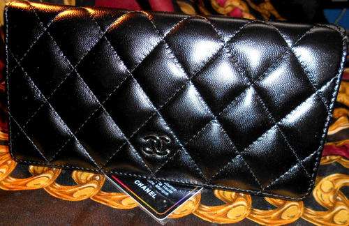 Vintage Black Chanel Purse/Clutch Bag- Pristine