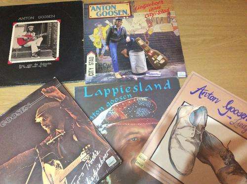 Versameling Anton Goosen plate (5 in totaal)