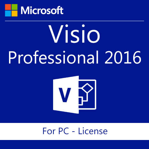 Visio Professional 2016 32/64 Bit