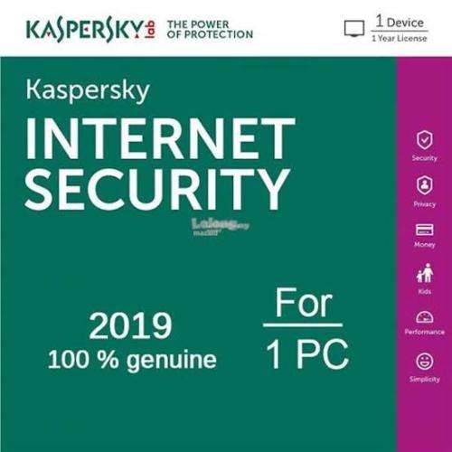 Kaspersky Internet Security 2019 (1PC /1YEAR)