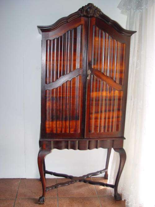 Stinkwood liquor cabinet