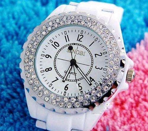 -QUALITY  LADIES/GENTS STAINLESS STEEL  SINOBI   WATCH-****