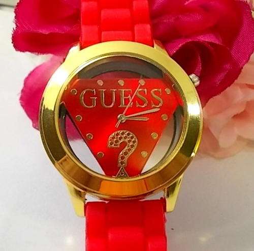 --********LADIES  DESIGNER STYLE  SILICONE  QUARTZ WATCH**