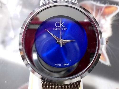--***LADIES CK QUARTZ WATCH** S/S STRAP