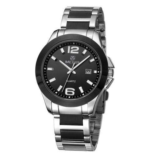 ***2015 MEGIR Steel Belt Luxury Date Men/lLadies Watches Top Brand
