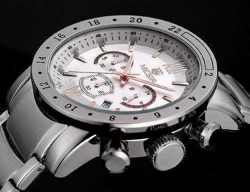 ***MEGIR Chronograph 6 Hands 24 Hours Function Men Sport Watch Luxury Watch Men Top Brand