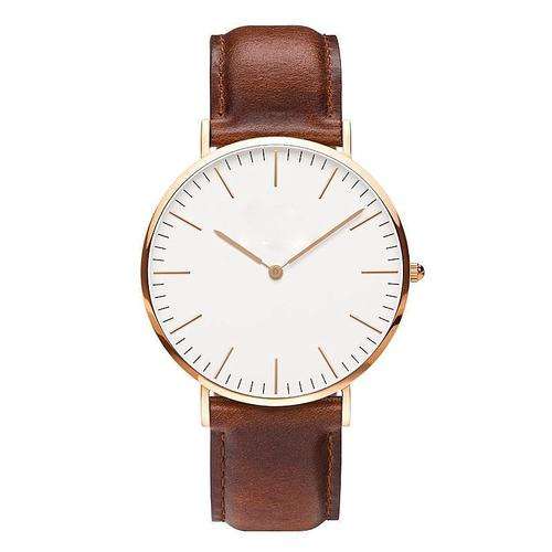 **GENEVA** Modern Fashion comFortable unisex watch ***PU Leather band.