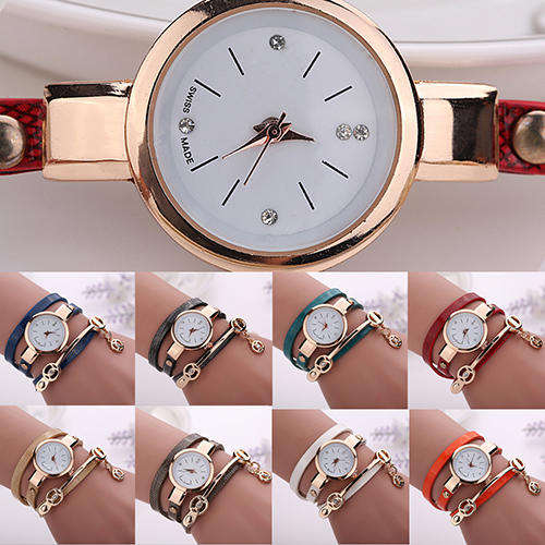 --*****WRIST WRAP***LADIES  SMALL QUARTZ WATCH**SWISS MADE**
