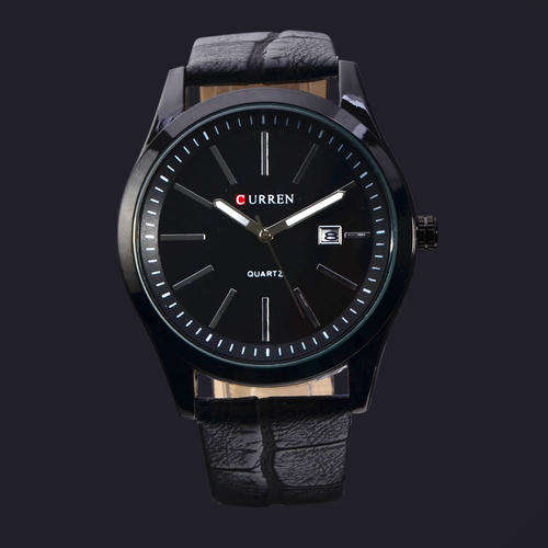 **** New  CURREN ( M8091 ) POPULAR QUARTZ ANALOG LEATHER DATE WRIST WATCH VOGUE