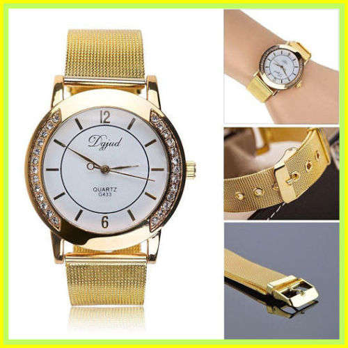 --******Womens Beautiful Crytal  Classic Quartz Wrist Watch !!