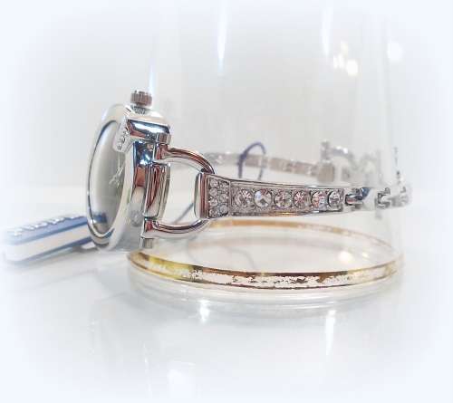 --***WEIQIN 2720 Women Shell Face Japan Quartz Watch-Black Dial