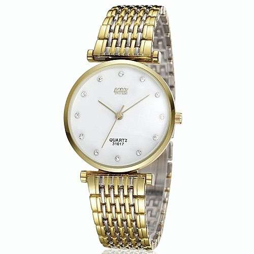 -** LOVELY LADIES QUALITY BOSCK  DRESS WATCH-** 2 TONE GOLD & SILVER