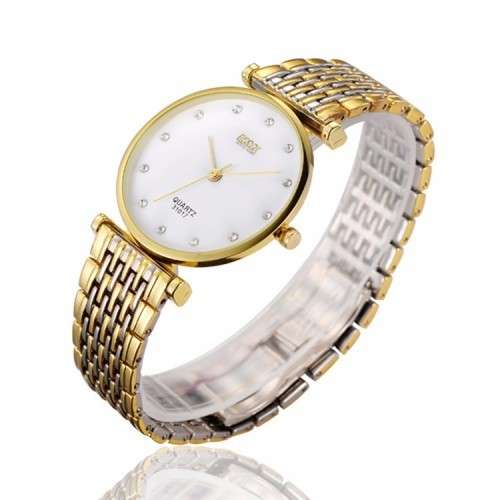 -** LOVELY LADIES QUALITY BOSCK  DRESS WATCH-** 2 TONE GOLD & SILVER