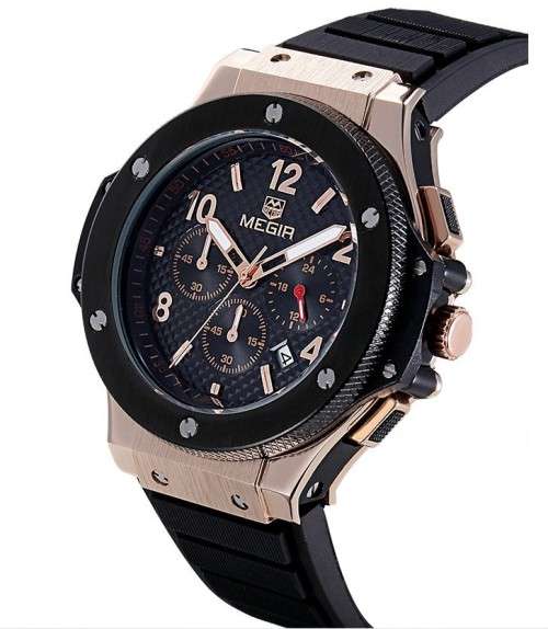 ***  Megir Brand Chronograph Business Mens Watch ** 6 Hands**