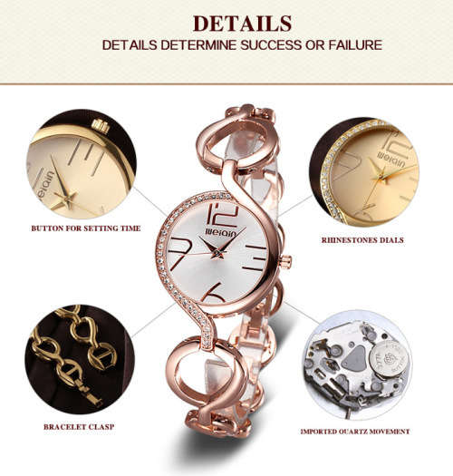 --***WEIQIN 2062 GLAMOUROUS  Women Japan Quartz Watch