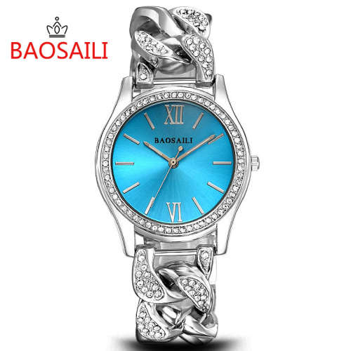 **Elegant Charming Baosaili BSL915 Diamond Quartz Bracelet Watch  *