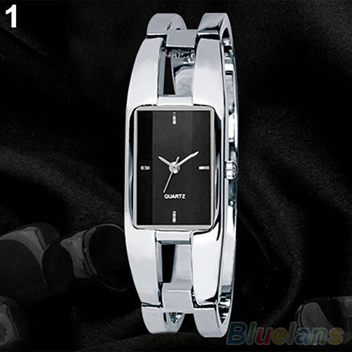 --***LADIES ** FEMININE KIMIO **SILVER BANGLE **QUARTZ WATCH**