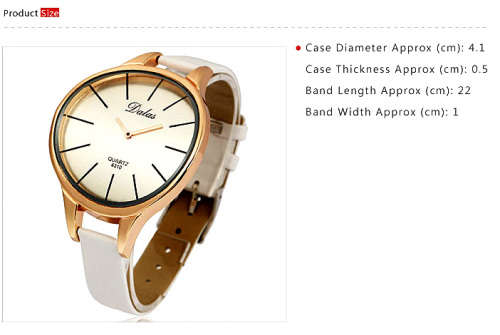 --***LADIES ** BIG DIAL *CURVED ROSE GOLD **QUARTZ WATCH**
