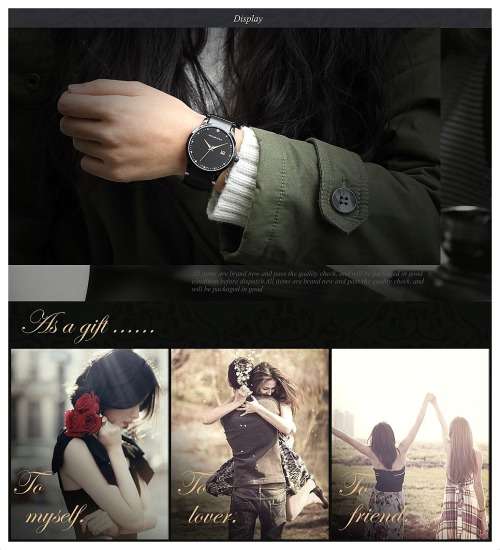 * UK*Lovely Taylor Cole Lady Black Steel Band Bracelet Luxury  Date  Watch*TOP Brand