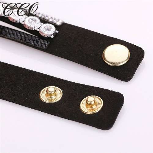 --*****WRIST WRAP***LADIES FULL BLING STUNNING MULTI LAYER STRAP QUARTZ WATCH**BLACK