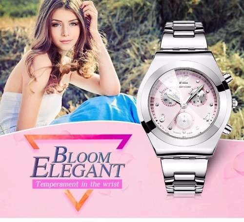 Elegant Luxury Ladies Quartz  Wristwatch Relogio Feminino Montre Femme Reloj Mujer 8399