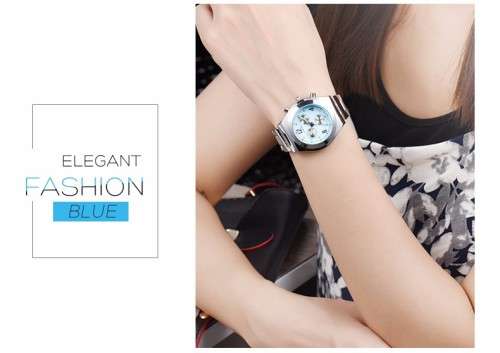 Elegant Luxury Ladies Quartz  Wristwatch Relogio Feminino Montre Femme Reloj Mujer 8399