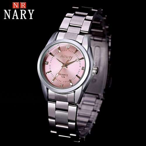 NARY New Fashion watch women's Rhinestone quartz watch relogio feminino the women wrist watch dress