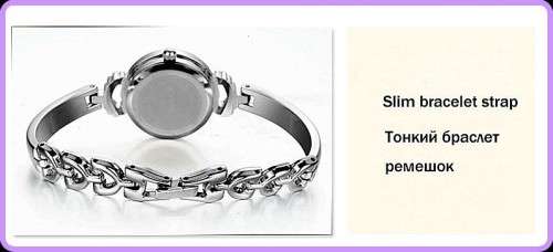 --***LADIES **ELEGANT and FEMININE** STEEPLE GLASS KIMIO **SILVER BANGLE **QUARTZ WATCH**