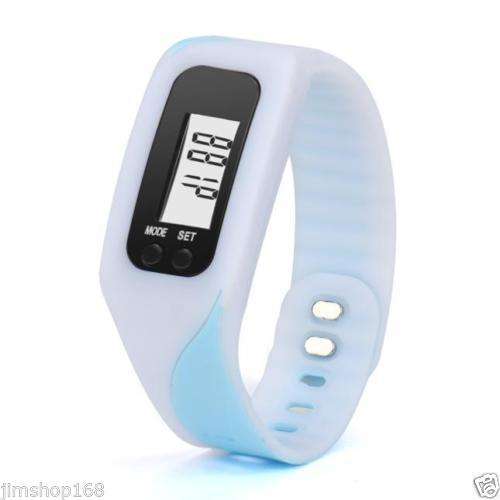 ***Digital LCD Pedometer Run Step Walking Distance Calorie Counter Watch Bracelet