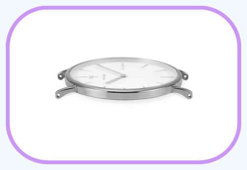 $199--***Womens Big Dial Nick Cabana Brand**Exclusive** White Dial Silver Stainless Steel Belt.**