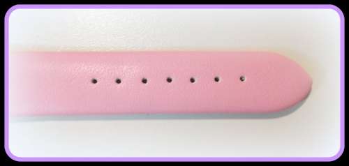 --$49- Womens Nick Cabana Brand** BEAUTIFUL UNIQUE* Elixer Rose** Gold Dial Pink Leather  Belt.*