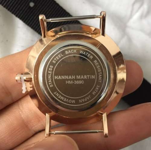 **Big Dial Modern Fashion comFortable**HM**BRAND  unisex watch-Leather Strap ***