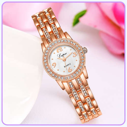 --***LADIES **ELEGANT,BEAUTIFUL and FEMININE** GOLD QUARTZ WATCH**