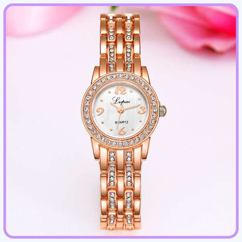--***LADIES **ELEGANT,BEAUTIFUL and FEMININE** GOLD QUARTZ WATCH**