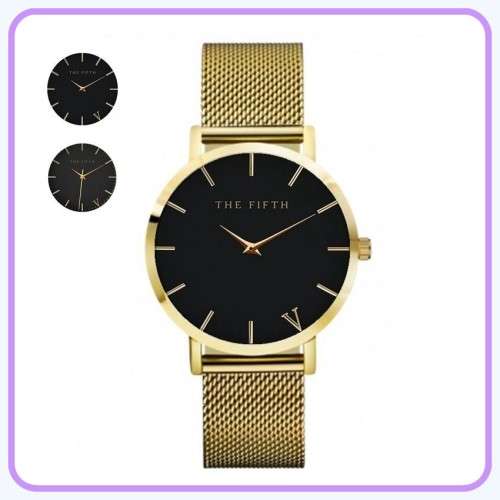--  2017 -  Luxury Quartz Casual men/ladies Rose Gold -watch stainless steel Mesh strap