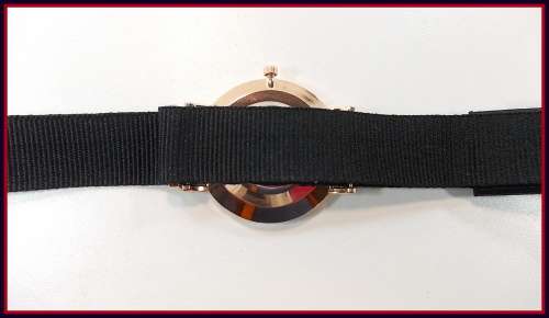 **Big Dial Modern Fashion comFortable**HM**BRAND  unisex watch-Canvas Strap ***