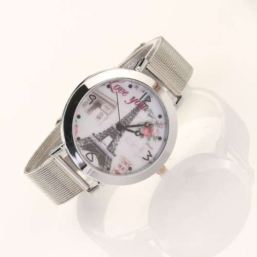 --***Womens Beautiful ~ LOVE~" ARC DE TRIOMPHE " Eiffel Tower Classic Quartz Wrist Watch !!