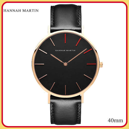 **Big Dial Modern Fashion comFortable**HM**BRAND  unisex watch-Leather Strap ***